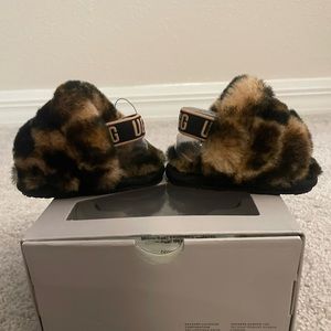 Infant Fluff Yeah Slide Panther Print